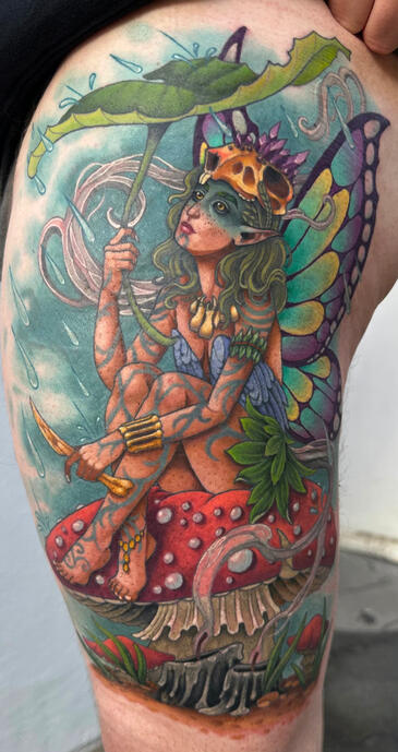 Wild Fae, tattoo. 2023.