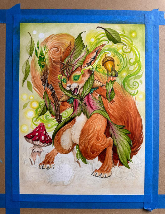 Unfinished, wip. Watercolour on hot press. 2025
