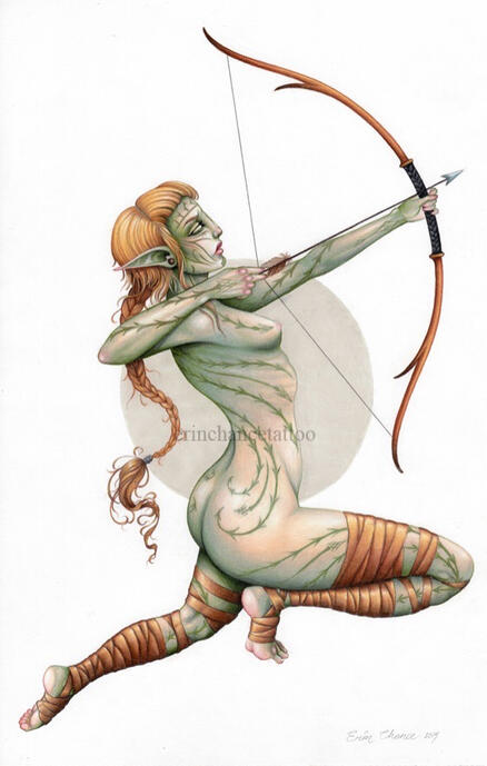 “Andruil” coloured pencil on vellum bristol. 2015